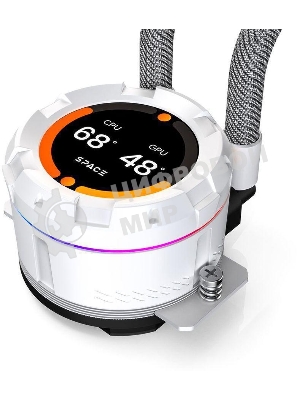 Жидкостная система охлаждения для процессора ID-COOLING SL360 XE белый 120мм алюминий+медь 1800rpm 30db 4-pin 350W