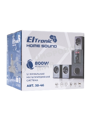 Акустическая система ELTRONIC (30-46) HOME SOUND черный