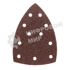 Треугольник абразивный Denzel на ворc. подложке под 