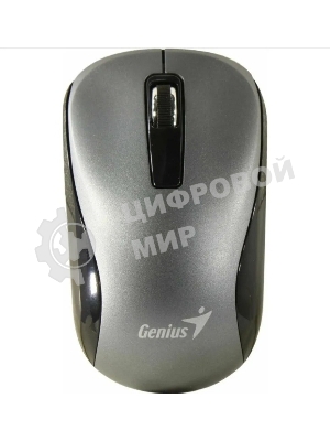 Мышь беспроводная Genius NX-7010 серый, 1200 dpi, радиоканал, USB, кнопки - 3