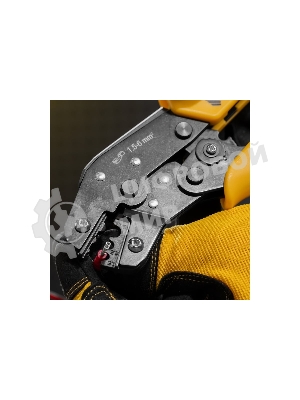 Клещи для обжима неизолированных наконечников Denzel НК и НВ, разъемов РП, 1,5 - 6 мм2