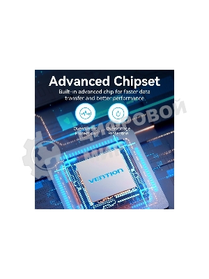 USB-концентратор Vention OTG USB 3.0 на 7 портов черный