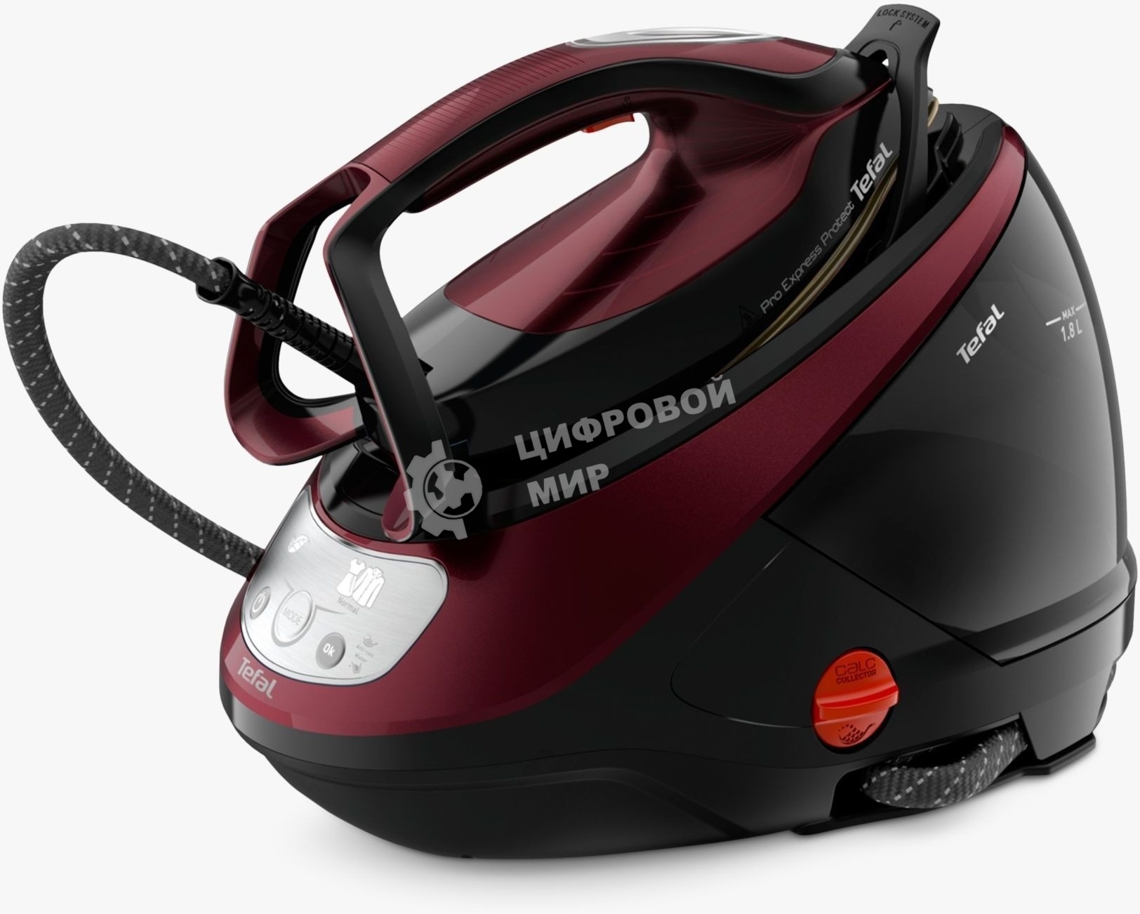 Парогенератор Tefal GV9230E0 вишнeвый 2600Вт 7.5 бар