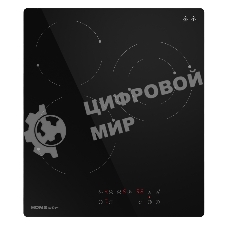 Электрическая варочная панель HOMSair HVC43DBK Hi-Light, независимая, черный