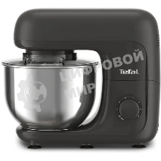 Кухонная машина Tefal Bake Essential QB161H38, черный/серебристый