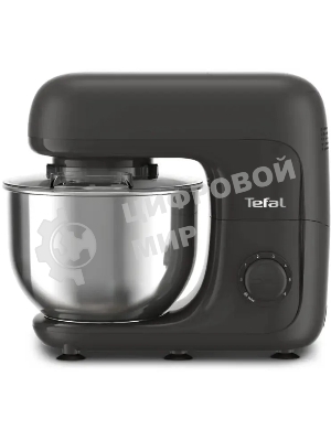 Кухонная машина Tefal Bake Essential QB161H38, черный/серебристый