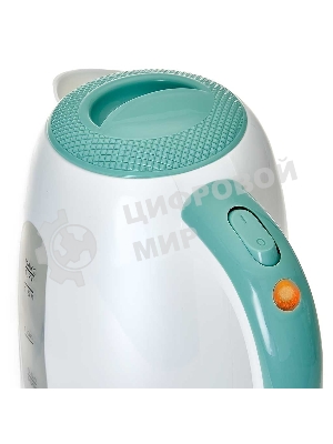Чайник электрический DELTA DL-1106 белый с мятным