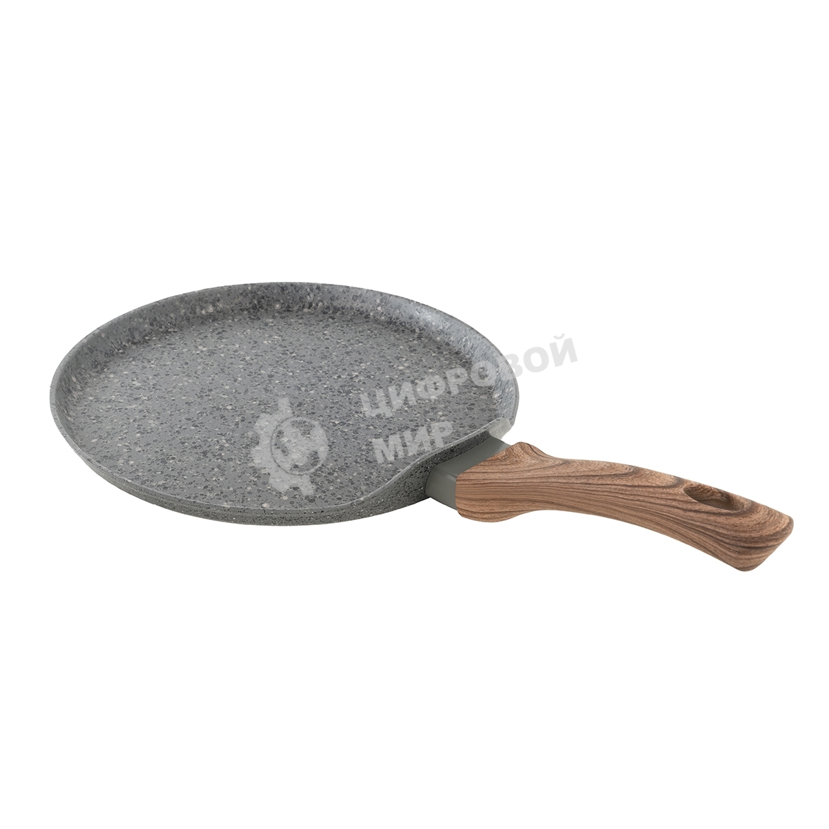 Сковорода блинная Lara LR01-52-26 GRANIT PALERMO кованый алюм. 26х1,6 см, ИНДУКЦИЯ, толщина 3 мм