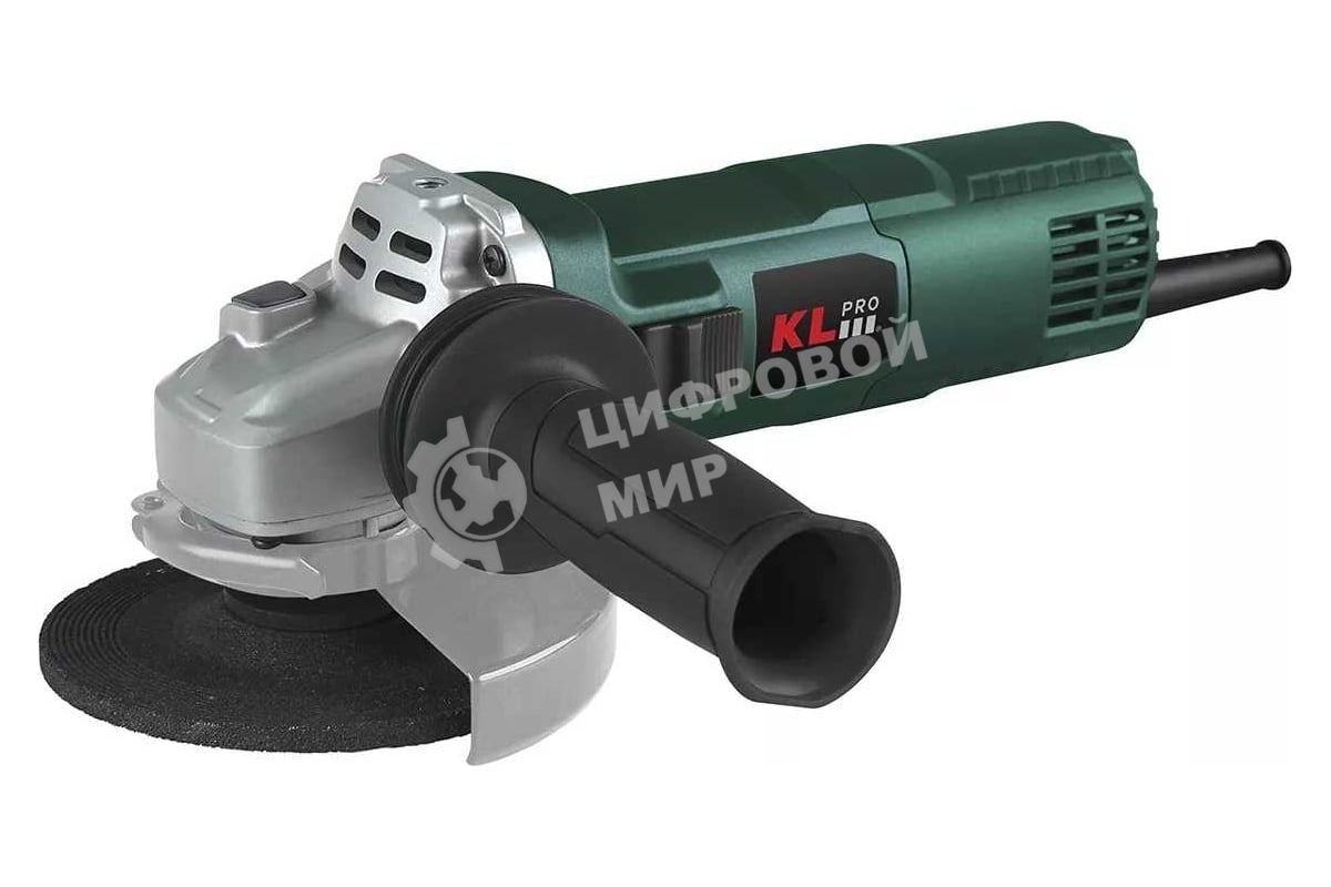 Угловая шлифовальная машина (болгарка) KLPRO KLAT11518 (Сеть, 1800 Вт, 125 мм, 3000-11000 об/мин)
