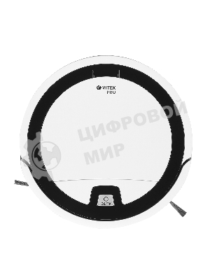 Робот-пылесос Vitek VT-1803 белый, Li-Ion, уборка влажная, пылесборник контейнер 0.2 л