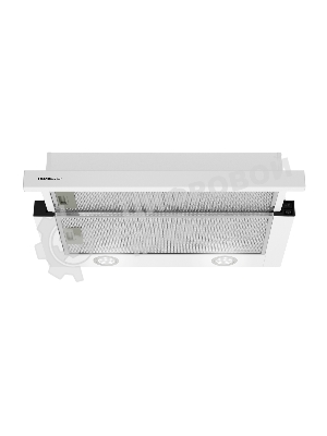 Вытяжка телескопическая HOMSair Flat 50 белый, 50 см, 520 куб. м/ч, 47 дБ