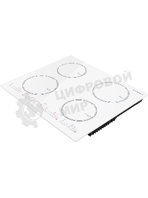 Индукционная варочная панель Maunfeld CVI594SWH, конфорок: 4 шт., стеклокерамика, независимая, белый