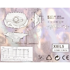 Колонки автомобильные Pioneer TS-R6951S 400Вт 4Ом 15x23см (6x9дюйм) (ком.:2кол.) коаксиальные трехполосные