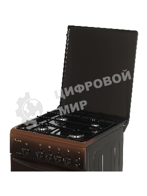 Плита газовая Gefest ПГ 3200-06 К43 коричневый, конфорок 4 шт, духовка 42 л, 50 см x 85 см x 57 см