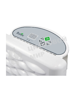 Конвектор электрический Ballu Ettore BEC/ETER-1500 белый, 1500 Вт, 20 м2, термостат, дисплей