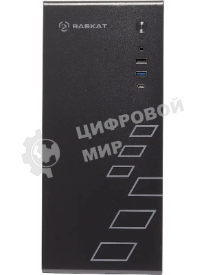 Компьютер Raskat Standart 300 (Intel Core i3 10100, RAM 8Gb, SSD 240Gb, no OS, kb+ms, черный)