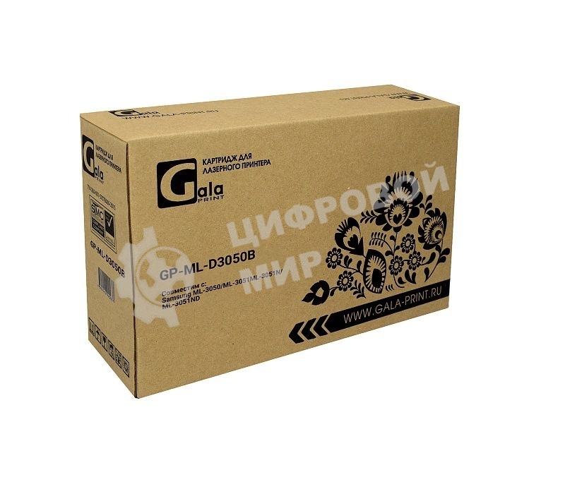 Картридж лазерный GalaPrint GP-ML-D3050B черный (8000 стр) для Samsung ML-3050/3051N/3051ND