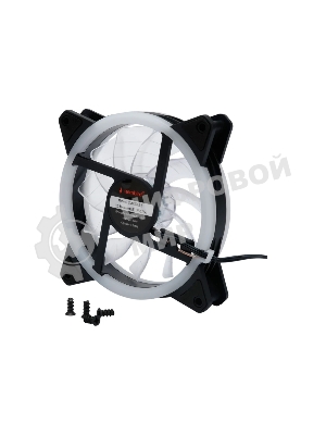 Вентилятор для корпуса Gembird черный, 120 мм, 1200 об/мин, 20.5 дБ, 3 pin