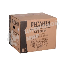 Электрогенератор бензиновый Ресанта БГ 9500 Р 8 кВт, 76 дБ, 79.5 кг