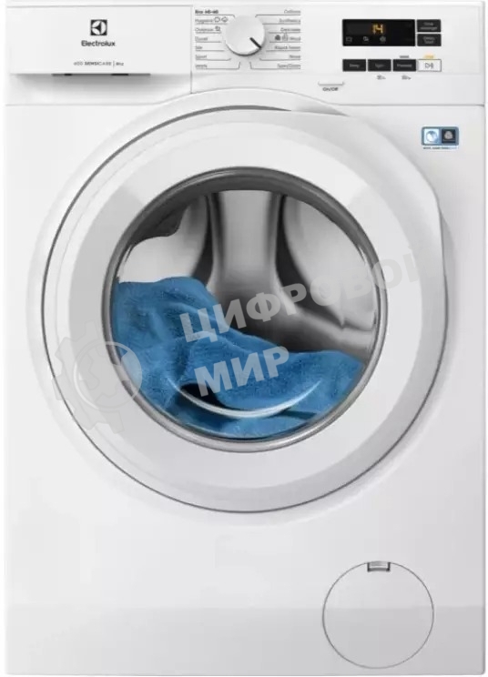 Стиральная машина Electrolux EW6F1481E белый, загрузка фронтальная 8 кг, 1200 об/мин., класс: А