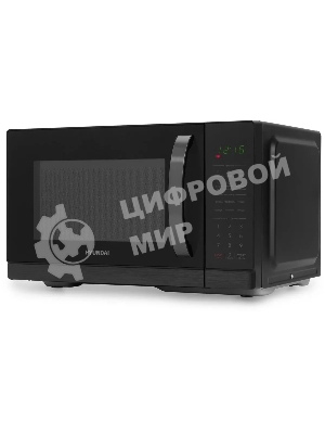 Микроволновая печь Hyundai HYM-D3011 черный, 25 л, 900 Вт, переключатели - сенсор