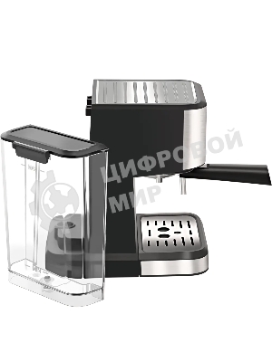 Кофеварка рожковая ARESA AR-1612 черный, исп. кофе - молотый, 1,5 л, 1100 Вт, 15 бар