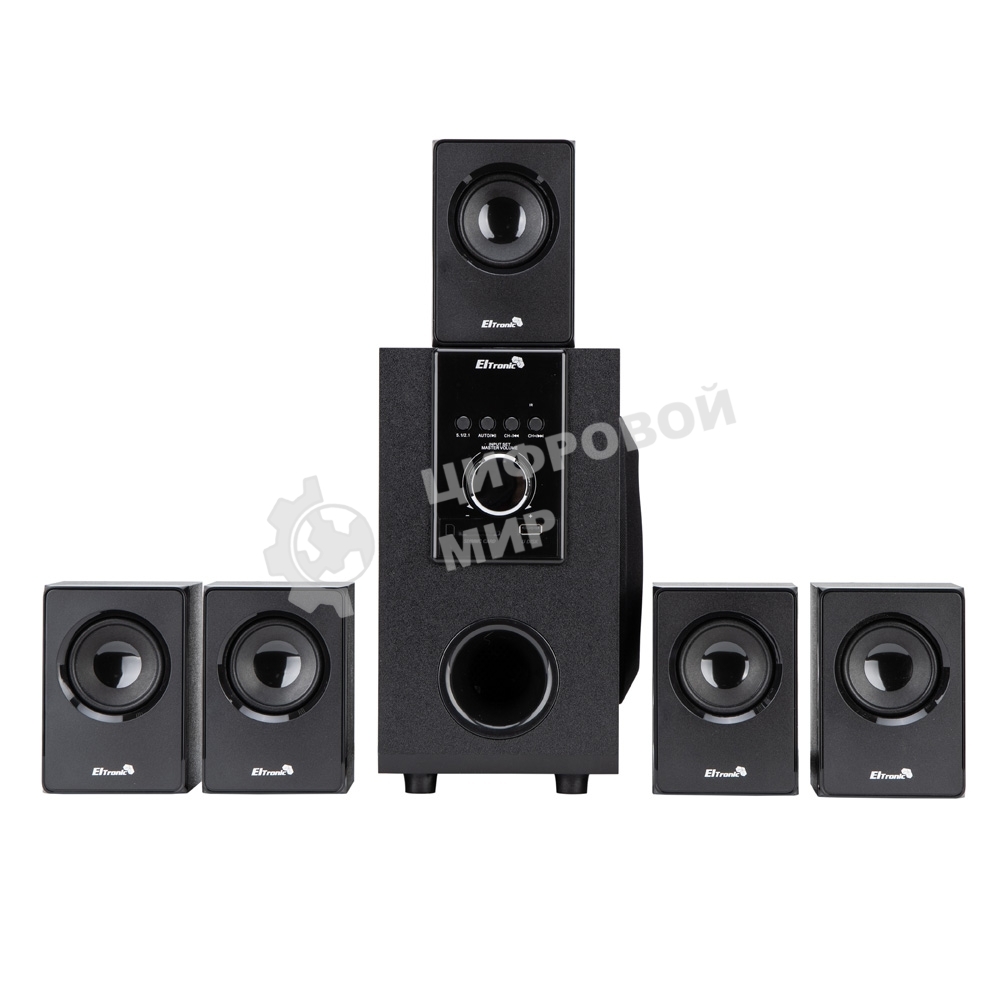 Акустическая система ELTRONIC (30-46) HOME SOUND черный