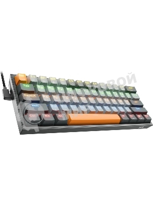 Клавиатура Redragon Fizz проводная, USB Type-A, серый