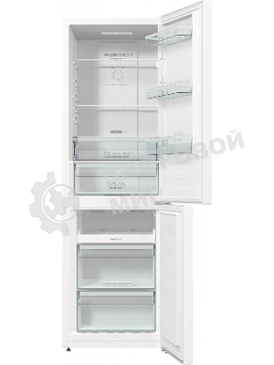 Холодильник Gorenje NRKP61EA2W4 белый двухкамерный 203/99л морозилка снизу, No Frost