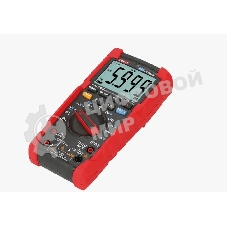 Профессиональный мультиметр UNI-T UT195M Напряжение постоянного/переменного тока (1000 В); постоянный/переменный ток (20А); Сопротивление (60 МОм); Емкость (60 мФ); Частота (40 МГц); Температура (1000 ℃)