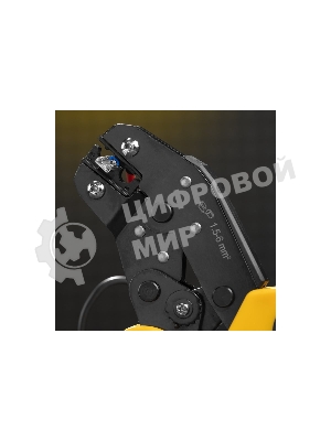 Клещи для обжима неизолированных наконечников Denzel НК и НВ, разъемов РП, 1,5 - 6 мм2