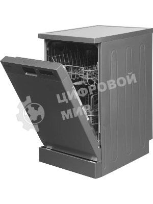 Посудомоечная машина HOTPOINT HFS 1C57 S, серебристый, 44.8 см, 10 компл., 49 дБ, класс A