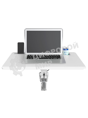 Стол для ноутбука Cactus VM-FDS101B столешница МДФ белый 70x52x107см (CS-FDS101WWT)