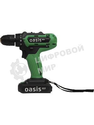 Дрель-шуруповерт Oasis AS-18V Eco (J) 201, 18 В, 1,5 Ач, 30 Нм, щеточный