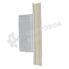 Рамка 1-местная IEK BRITE РУ-1-БрКр-44 IP44 бежевый