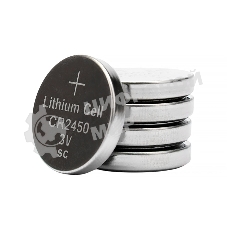 Батарейки литиевые Gembird Gb-CR2450-5B, тип CR2450, 5шт, блистер