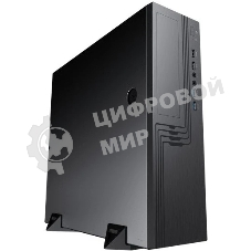 Компьютерный корпус Slim Case Powerman EL555 черный PM-300ATX 2хUSB 3.0+2хUSB 2.0,HD,Audio mATX, miniATX