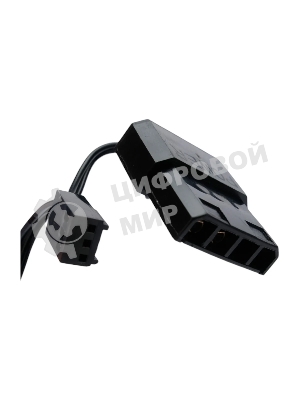 Вентилятор для корпуса Gembird черный, 120 мм, 1200 об/мин, 20.5 дБ, 3 pin