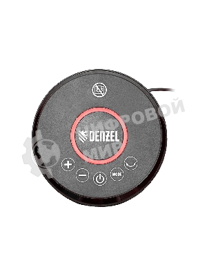Тепловентилятор керамический Denzel DTFC-2000, 1000/2000 Вт, 20 м2, пульт, 3 режима, термостат