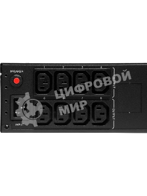 Источник бесперебойного питания Ippon Pacific 3000 2700Вт 3000ВА черный