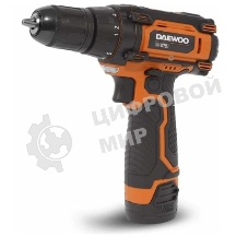 Дрель-шуруповерт Daewoo DAA 1220Li, 12 В, 1.5 Ач, 32 Нм, щеточный