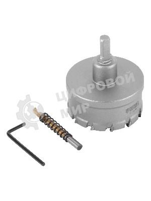 Коронка по металлу Denzel твердосплавная, 70 мм