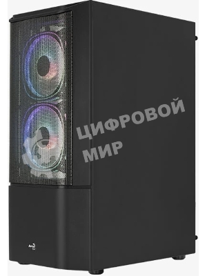 Корпус ATX Aerocool/Formula Quantum Mesh-G-BK-v3 4710562758580 черный, без БП, USB 3.0, 2*USB 2.0, HD Audio