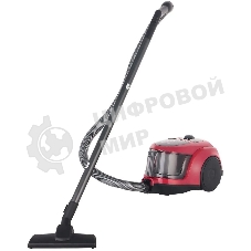 Пылесос Samsung VCC4520S3R/XEV красный, 350/1600 Вт, уборка сухая, пылесборник контейнер 1.3 л