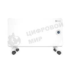 Конвектор электрический Thermex Frame 1500E белый, 1500 Вт, 20 м2, термостат, дисплей