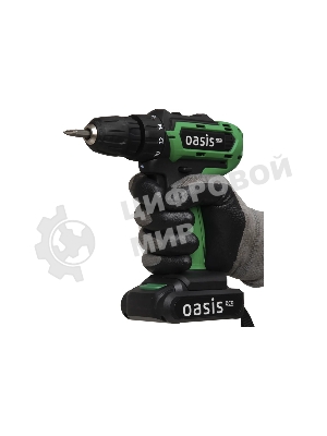 Дрель-шуруповерт Oasis AS-18V Eco (J) 201, 18 В, 1,5 Ач, 30 Нм, щеточный