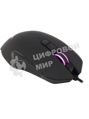 Мышь проводная Acer OMW160 черный, 6400 dpi, USB, кнопки - 8