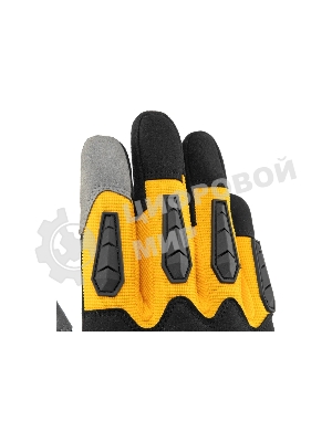 Перчатки универсальные Denzel 68003 усиленные, с защитными накладками, размер 10