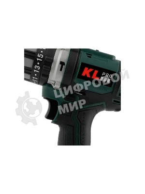 Дрель-шуруповерт Klpro KLDM18BH-13, 18 В, 2 Ач, 70 Нм,  бесщеточный, ударный