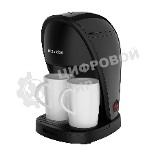 Кофеварка капельная Blackton Bt CM1113 Black. Мощность: 450 Вт, Объем: 0.3 л, Многоразовый фильтр и мерная ложка в комлекте, Одновременное приготовление 2-ух чашек кофе, Объем одной чашки: 0.15 л, Две керамические чашки в комплекте, Индикатор включения/отключения, Защита от перегрева, Электропитание 220-240 В, 50-60 Гц